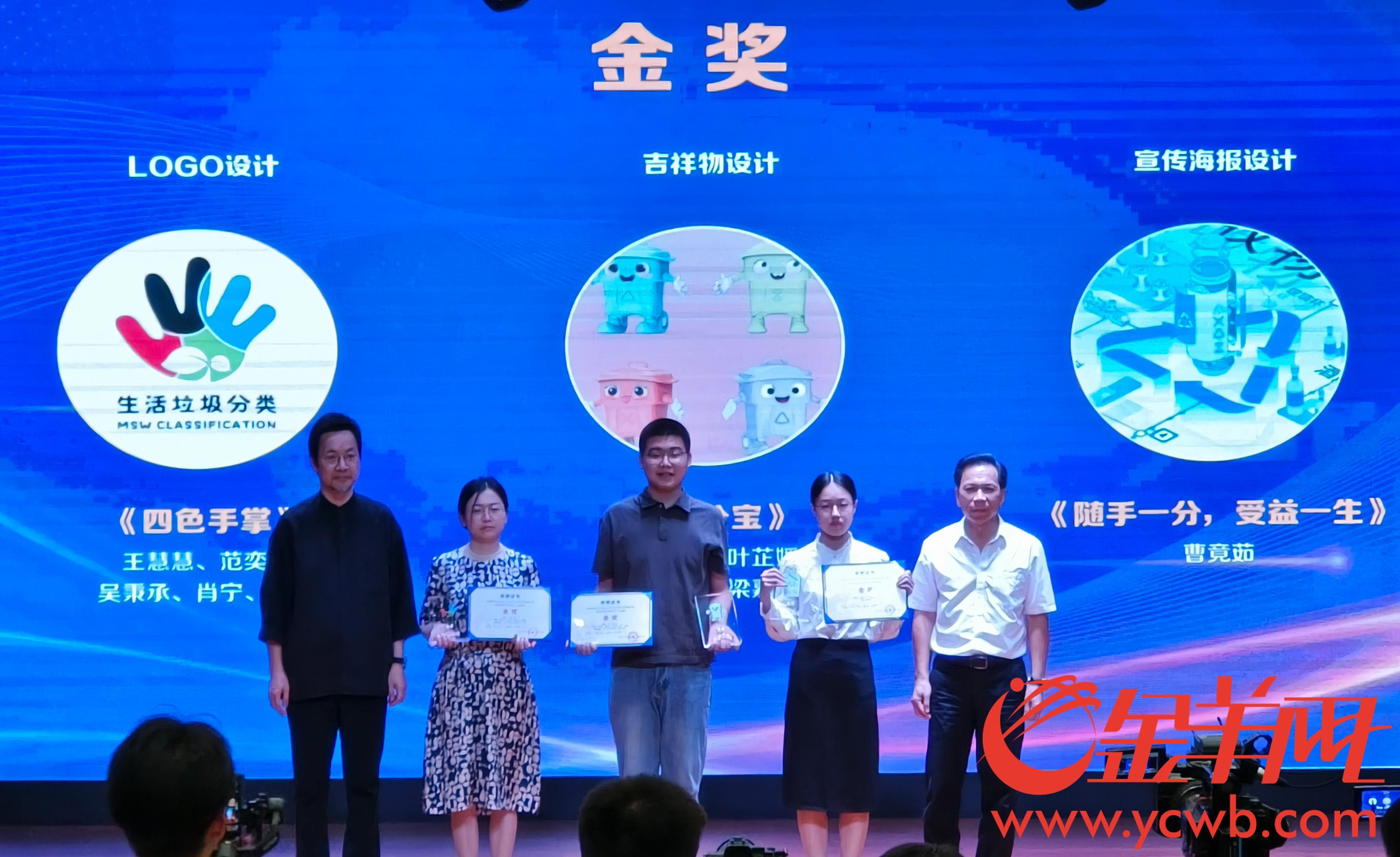 广州垃圾分类标识创意作品斩获邦度级奖项来看看它们长啥样