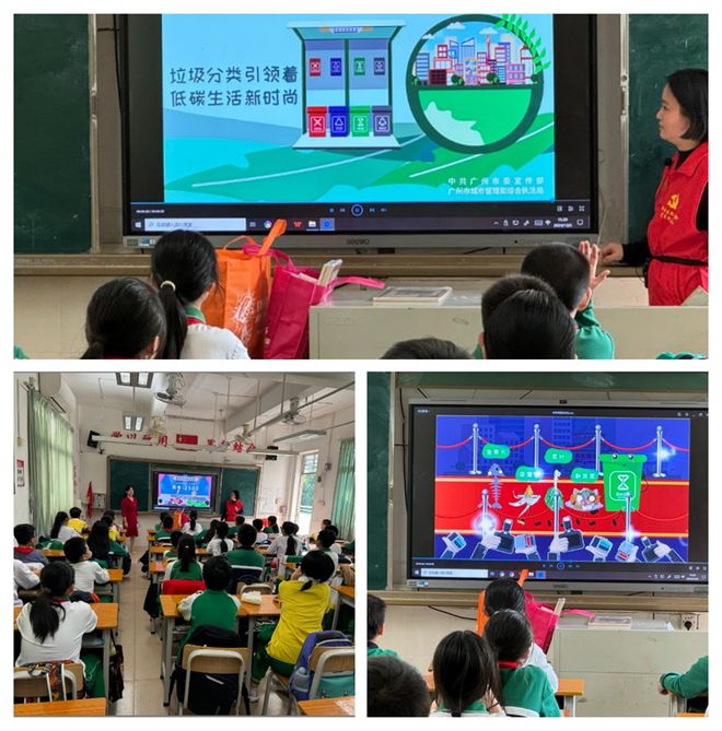 垃圾分类“绿动”校园 青少年共绘环保新画卷